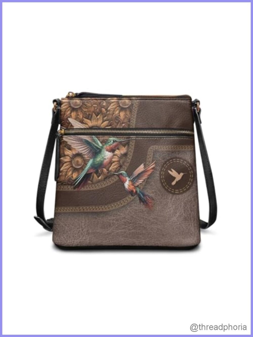 Faux Leather Hobo Satchel Crossbody Bag with Adjustable Strap and Multiple